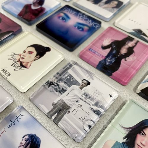 王菲专辑压克力磁吸冰箱贴只爱陌生人王靖雯唱游阿菲正传迷你王菲