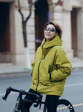 【断码清仓】SENDAWAY冲锋衣羽绒服Teflon三防户外90白鸭绒连帽冬