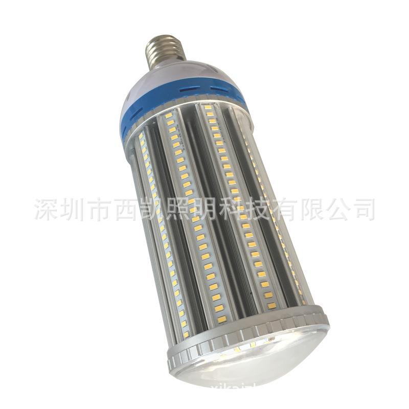 厂家供应120w大功率5730玉米灯 E40 透明罩led铝材玉米灯泡
