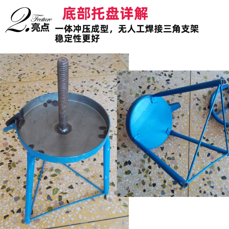 家用榨油机压猪油渣脂渣压饼机手动菜馅辣椒油挤水器压榨汁机小型
