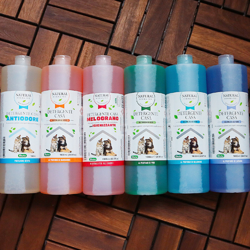 意大利De缩be德贝宠物环液异味猫咪狗狗浓r除臭剂地板境1000ML
