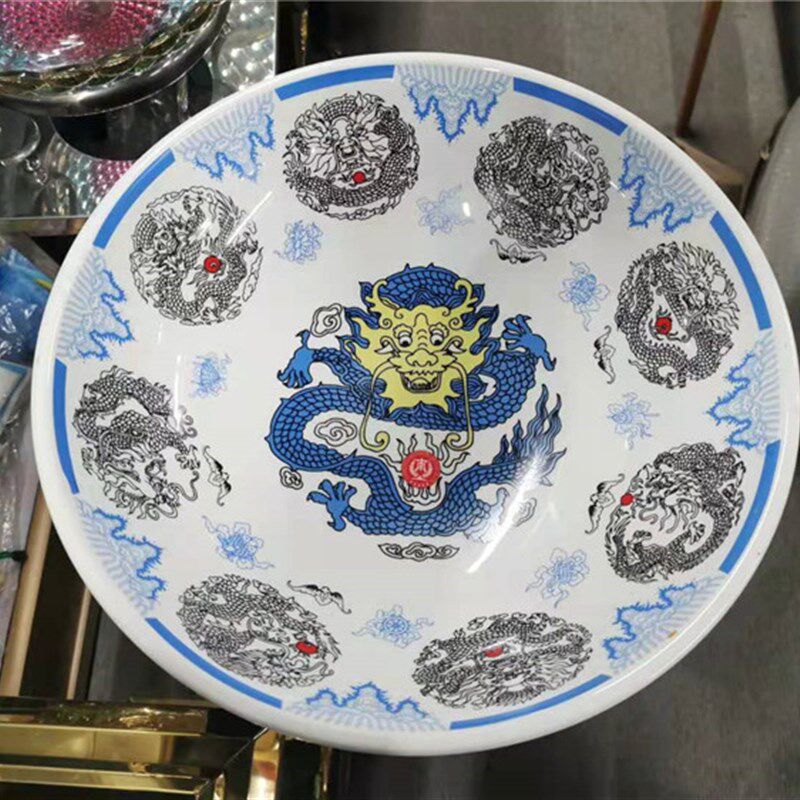 酒店垃圾桶石方陶瓷盆座地烟灰桶带盆灭烟盆上米痰玻璃盆烟缸盆桶