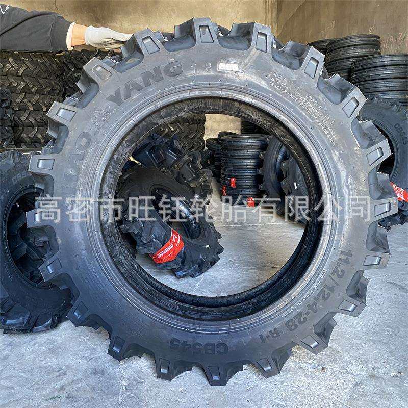 朝阳11.2/12.4-28 农用拖拉机轮胎11-32 CB545水旱两用人字轮胎