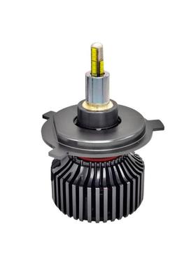 H4新款360度四面发光汽车LED大灯紫铜一体式导热高亮聚光汽车灯泡