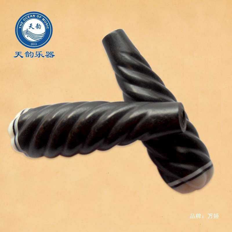 黑檀板胡短轴原木抛光板胡木轴麻花板胡琴轴轸子乐器配件