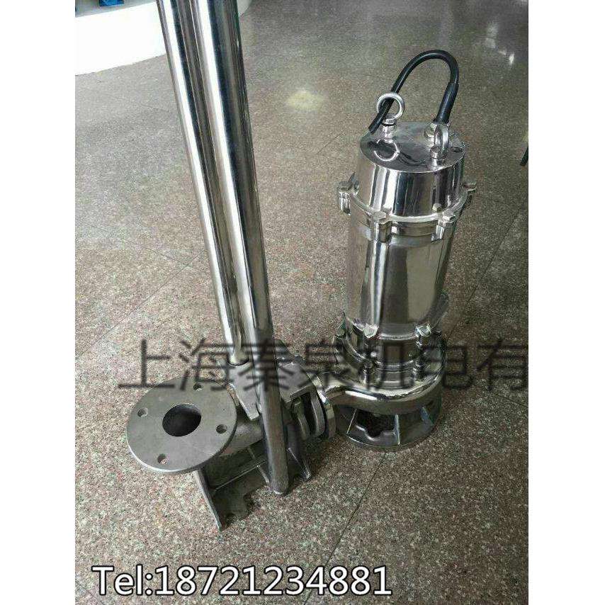 DN50污水泵耦合排污泵自耦装置自动连接水泵厂家