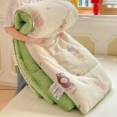 云感双层纱被子豆豆绒被子芯春秋被学生宿舍被芯儿童午睡被子