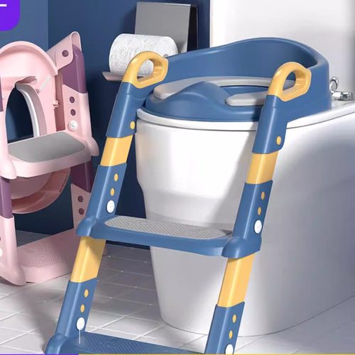 儿童楼梯式马桶圈折叠凳