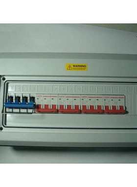 隆马电器 三相配电箱415v动力配电箱416v 带漏保配电箱 3相配电箱