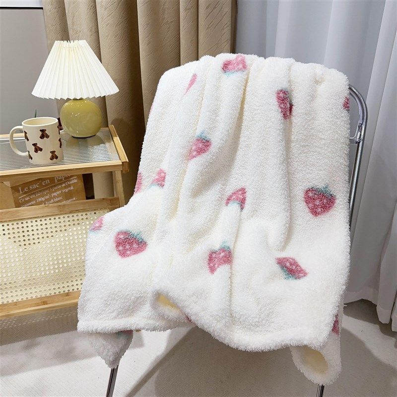 秋冬加厚甜美印花小毛毯学生宿舍保暖披肩盖毯办公室午睡毯沙发毯,床上用品,休闲毯/毛毯/绒毯,淘宝优惠券,粉丝福利购,淘宝优惠卷