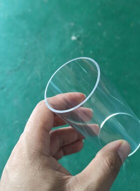 高透明PC塑料管硬管给水管管子过滤管件管材1寸半外径50mm胶管