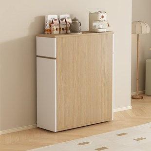 岛台柜单独餐厅极窄餐边柜小户型台柜超薄导台柜窄款茶水柜定制