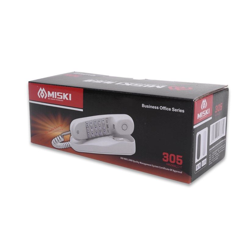 美思奇305小电话机无显示壁挂家用酒店浴窒单机分机简易房间电梯