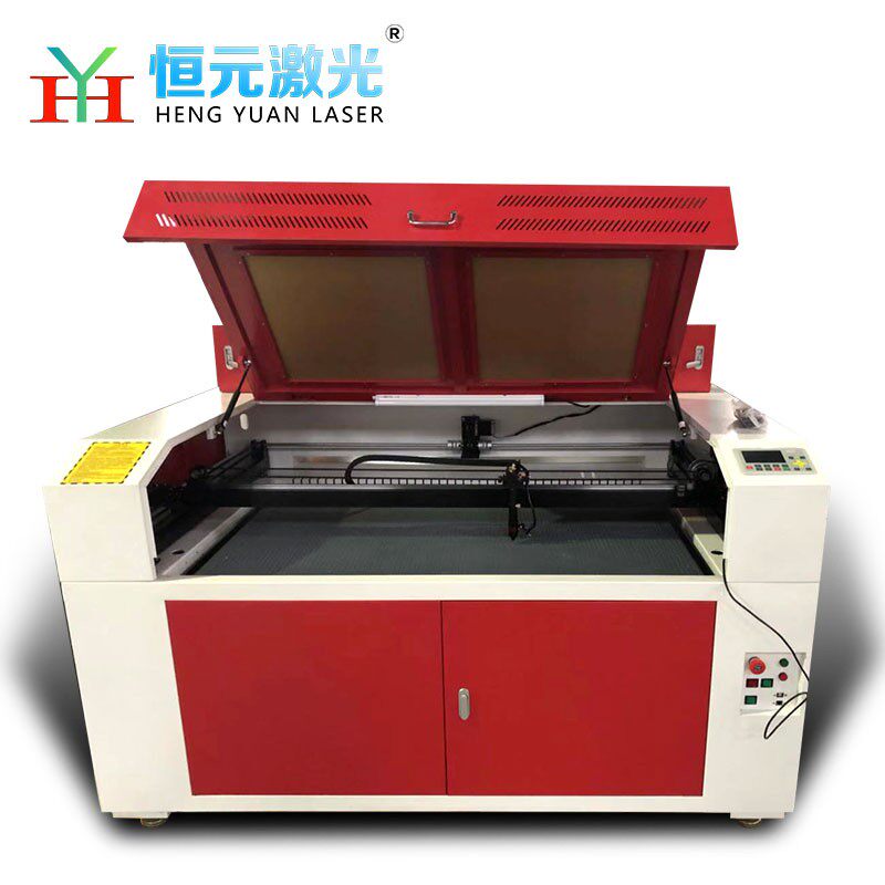 1390型剪纸皮革亚克力广告布料木盒笔筒笛子玉石激光雕刻机切割机