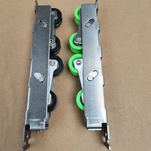 断桥铝门窗滑轮不锈钢承重四轮老式推拉移门轨道下轮轴承静音轮子