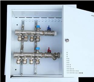 分水器遮挡箱暗箱不锈钢拆装式分水器铁箱地暖分水器箱子地暖盒子