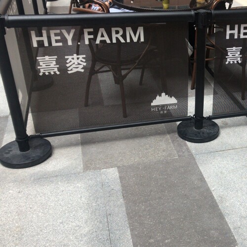 一米线栏杆围挡排队护栏立柱隔离带机场商场广告活动围栏伸缩挡板