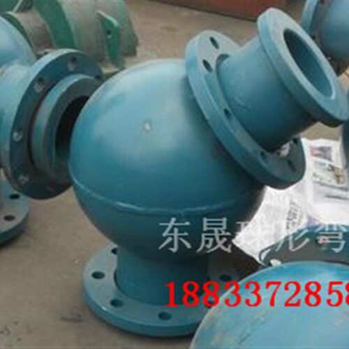 球形耐磨弯头球型三通90度内衬陶瓷厂家气力输送耐磨球形弯头