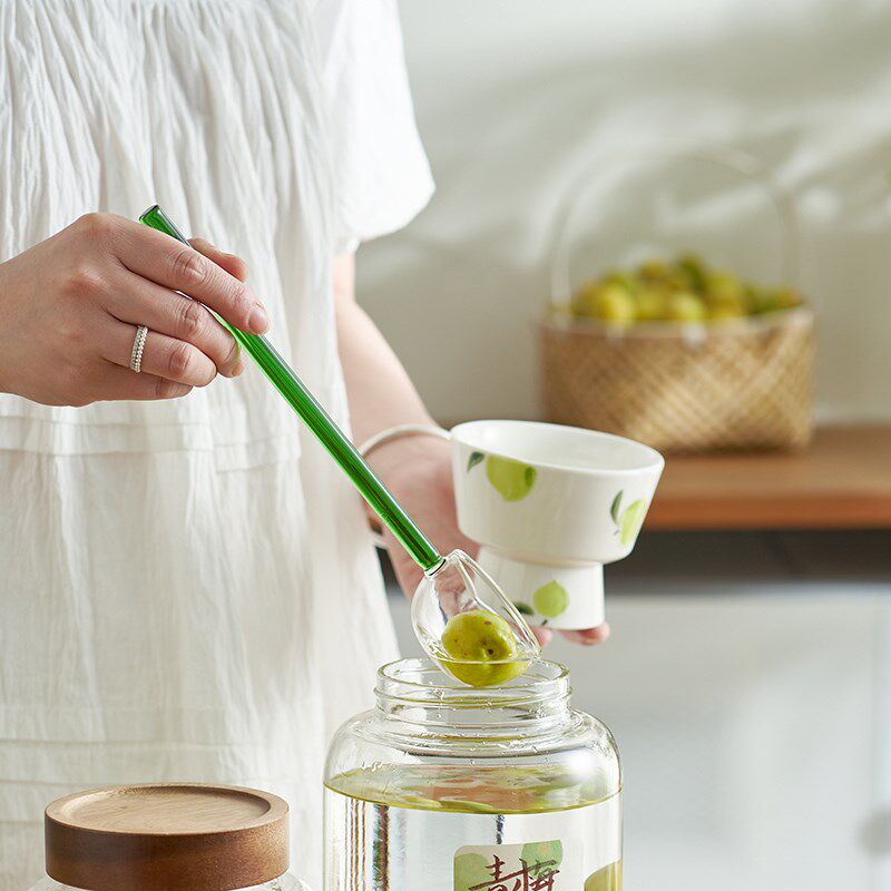 肆月茶叶勺茶勺单只茶叶专用勺茶匙汤匙取茶器量勺长柄挖茶叶工具