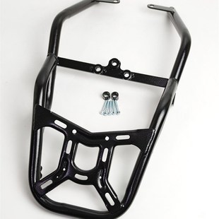 适用于春风ST狒狒机车CF125-3A改装配件保险杆后货架尾架侧边箱