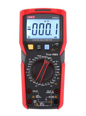 UT89XE 数字万用表 优利德四位半高精度交直流电压数显电工万用表