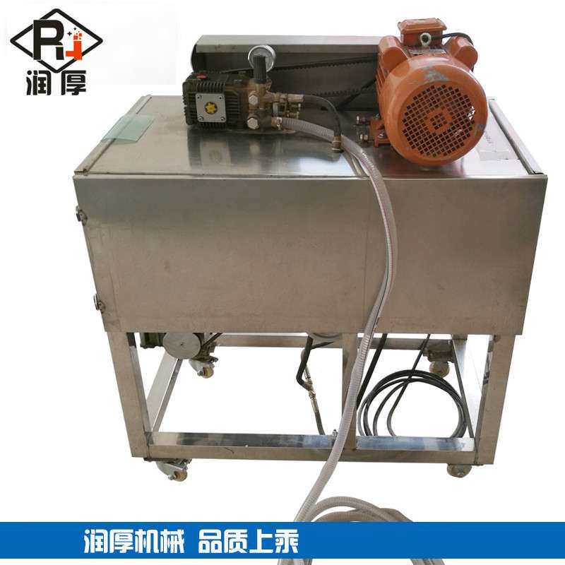 商用全自动杀鱼机高压水除鳞剖腹去鳞开背一体杀鱼机可杀众多鱼类