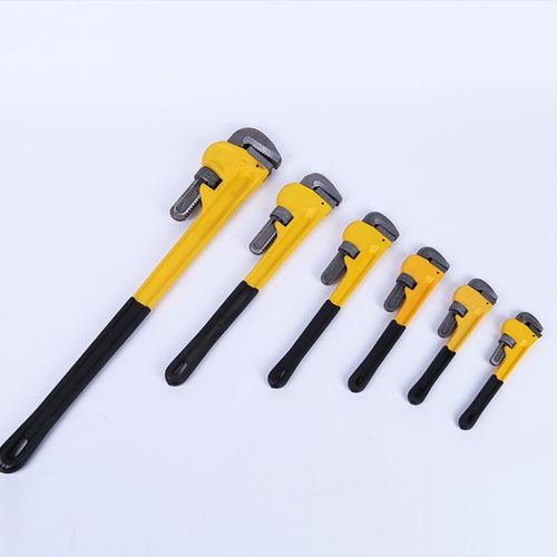 鲁威美式重型管子钳 水管钳 圆管钳 安装钳 手虎钳 管子扳手工具