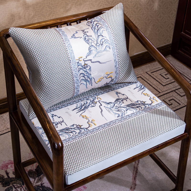 中式夏季红木沙发椅垫坐垫透气冰丝凉席夏天餐椅茶椅圈椅防滑垫子,居家布艺,椅垫,淘宝优惠券,粉丝福利购,淘宝优惠卷