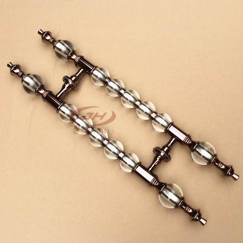 高档水晶大门拉手 玻璃门水晶把手 酒店店面大门木门拉手 把手