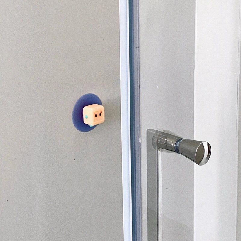 创意防撞门挡家用卧室门防碰撞神器卡通门吸阻门器3D立体门把保护