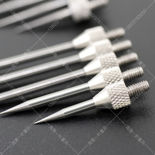 百千分表测针M2.5高度规测针合金钨钢尖测针锥型表针尖型测针
