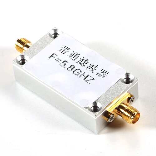 5.8GHz 带通滤波器 无线射频滤波器 Wifi等接收机抗干扰专用 SMA