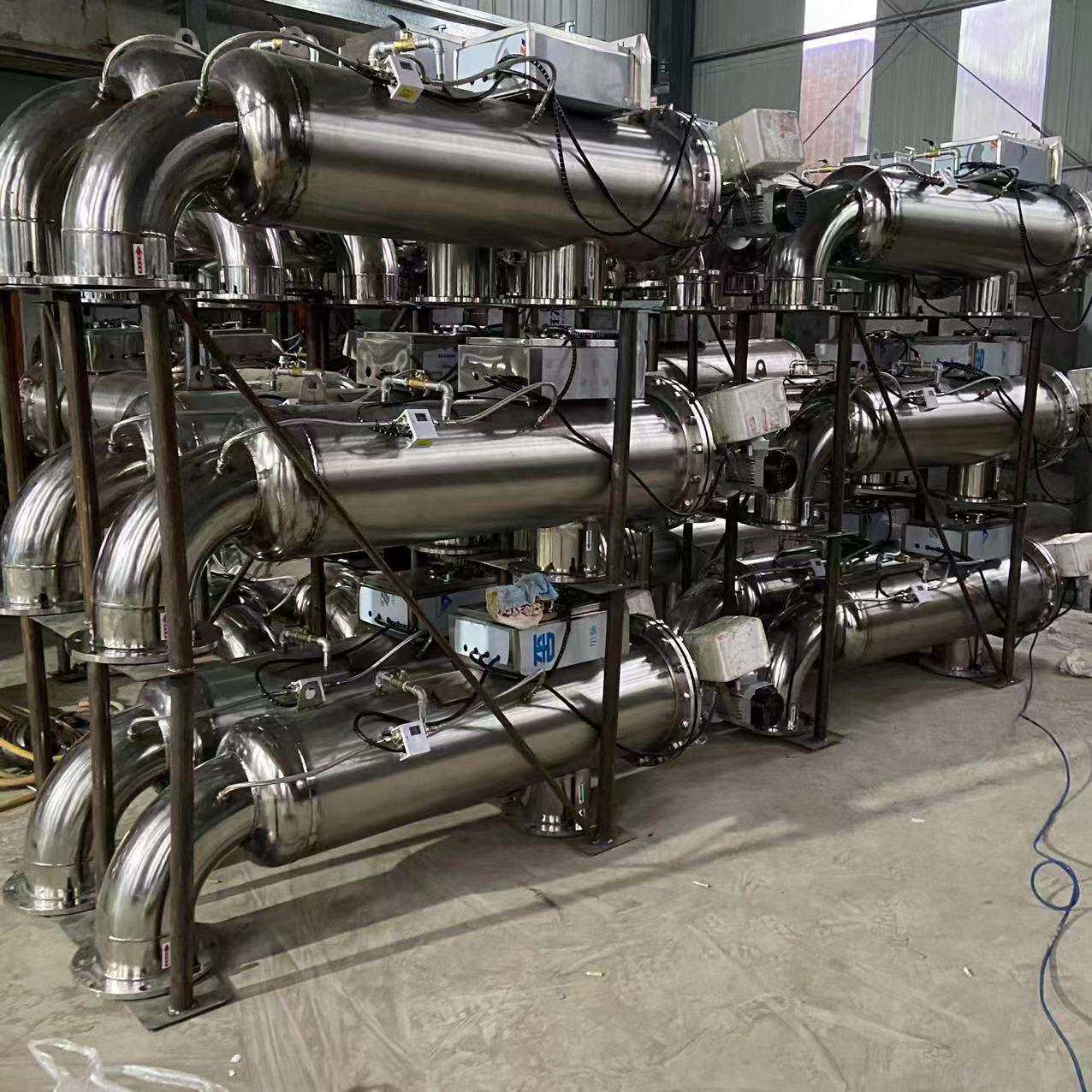100立方供排水管路自清洗过滤器 循环水系统 反冲洗不停机