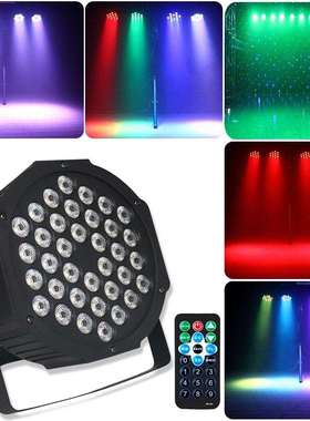 遥控36LED*1W舞台灯 DMX512光束背景投光灯 DJ专业舞台36颗帕灯