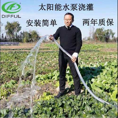 厂家直销 48V永磁无刷家用不锈钢深井泵 直流太阳能潜水泵
