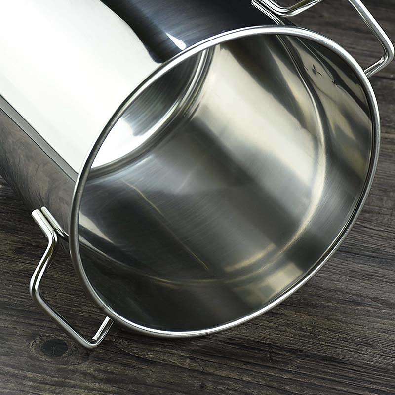 奶茶店1.5mm厚不锈钢煮茶桶煮茶锅奶茶桶汤桶商用不锈钢水桶