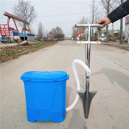 新型铁锹式果树施肥器 果树施肥器硬地追肥器 农用施肥机