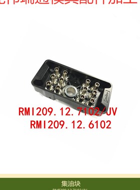 模具组合板RMI209.12.6102/L RMI209.12.6202/L集水器 集水块接头