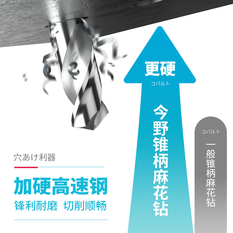 加长锥柄麻花钻头莫氏加硬高速钢钻花车床摇臂钻深孔钻12-15mm