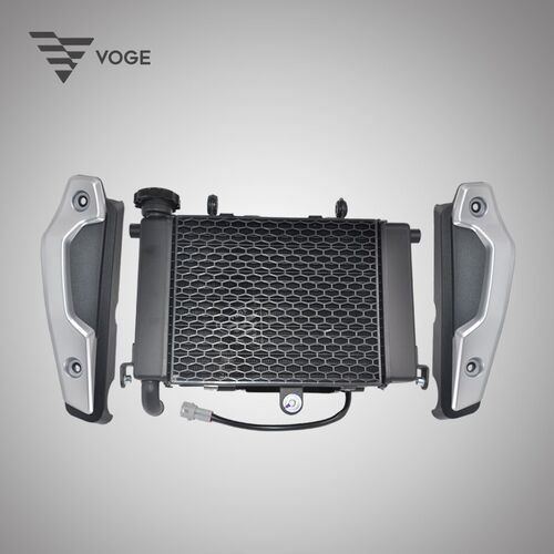 隆鑫VOGE无极LX300R 300RR 300AC原装水箱散热器装饰罩保护罩支架