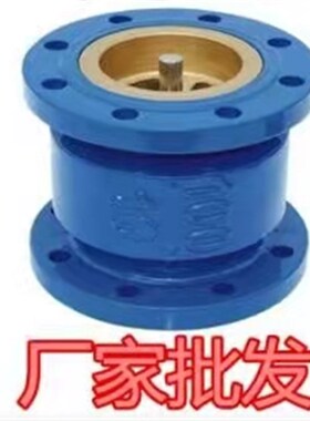 HC41X-16 法兰 消声止回阀 单向阀 止回阀 阀门 DN40 50 80 100