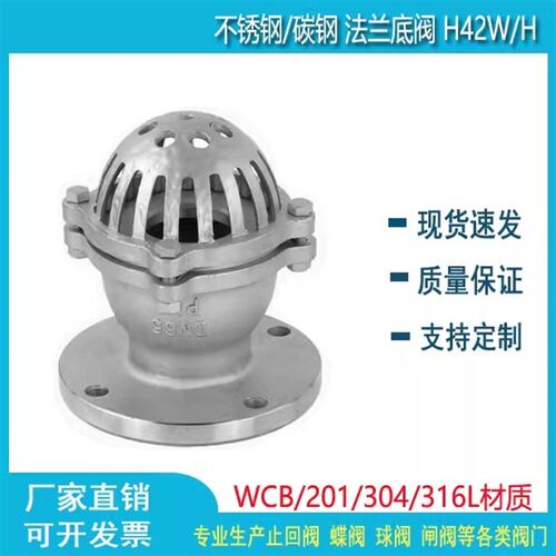 H42H-6C 底阀 铸钢底阀 6压力 DN125 DN150 DN200 DN250 DN300