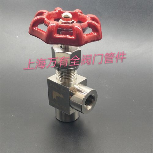 304不锈钢高压内丝/内螺纹直角针型阀 J14W-160P  90度角式针型阀