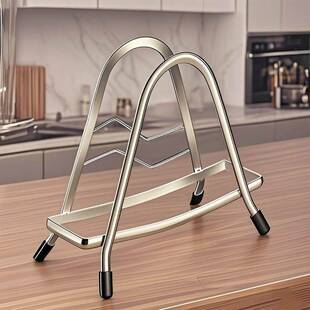 加厚菜板架厚砧板放置架案板架304不锈钢厨房专用置物架刀板架子