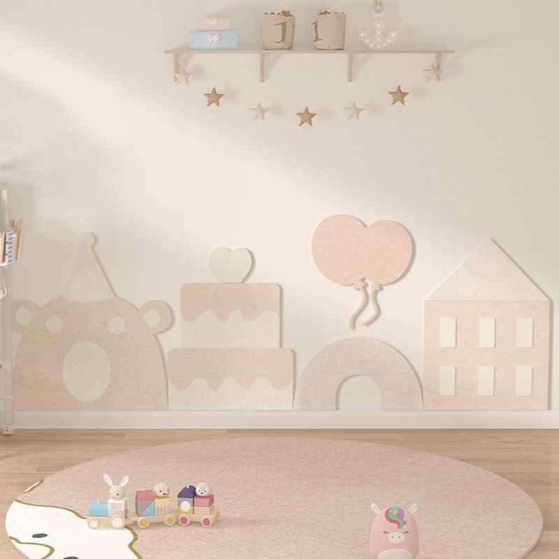 幼儿园墙面装饰毛毡背景墙环创主题墙护墙贴自粘墙贴教室布置墙裙,家居饰品,软装墙贴,淘宝优惠券,粉丝福利购,淘宝优惠卷