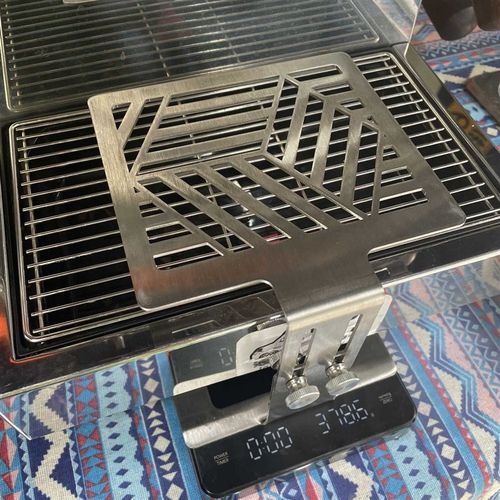 咖啡称架不锈钢电子秤增高架防水保护意式咖啡机专用萃取称重可调