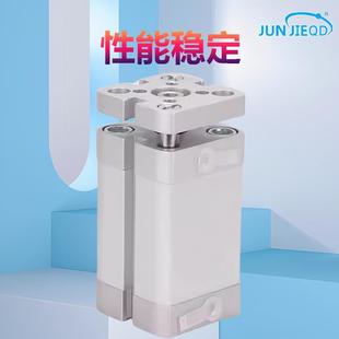 ADNGF50/63/80/100带挡板三杆薄型气缸带导向抗扭转紧凑型气缸