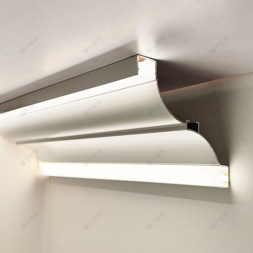 明装线条灯上下发光客厅墙角灯天花免吊顶免开槽铝合金led线型灯