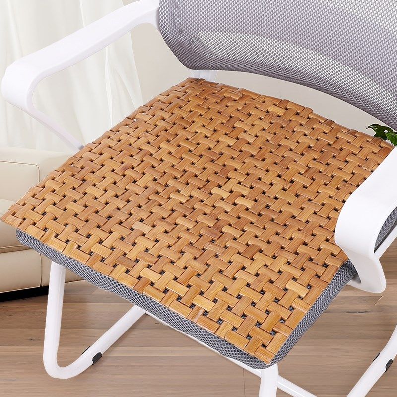 夏季凉席坐垫竹垫办公室久坐椅子垫竹子凳子垫子屁垫麻将透气凉垫,居家布艺,椅垫,淘宝优惠券,粉丝福利购,淘宝优惠卷