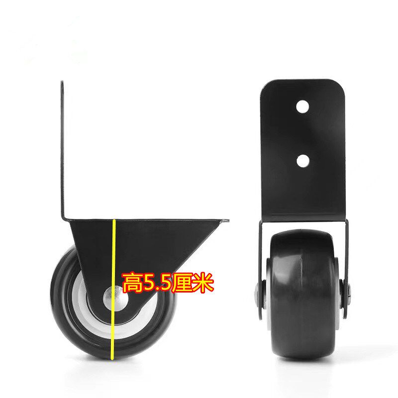 金属定向室外拉杆音箱脚针滑轮广场舞音响底座轮子避震脚底座配件